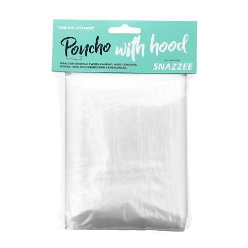 Snazzee Poncho With Hood
