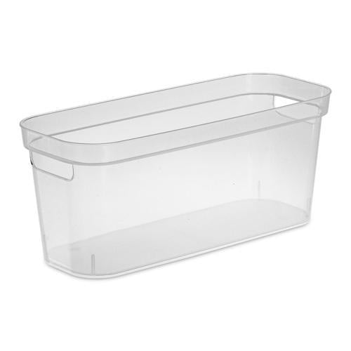 Sterilite Narrow Storage Bin Clear