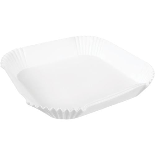 Disposable Air Fryer Inserts 100 Piece 16 X 16 X 4.5cm White Pack of 100