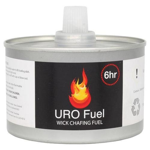 Urofuel Wick Chafing Fuel Can 6 Hours Tin Can Black Label