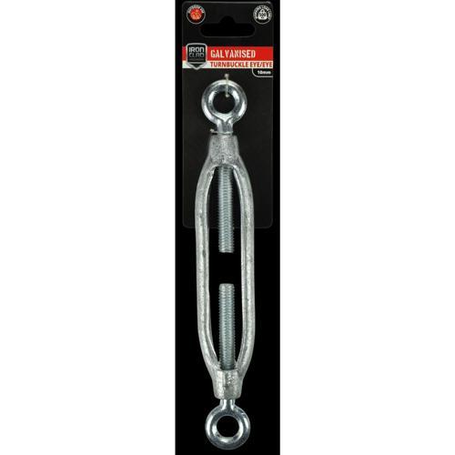 Iron Clad Turnbuckle Eye/Eye 10mm Galvanised
