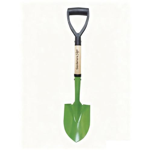 Gardeners Edge D-Handle Round Point Shovel