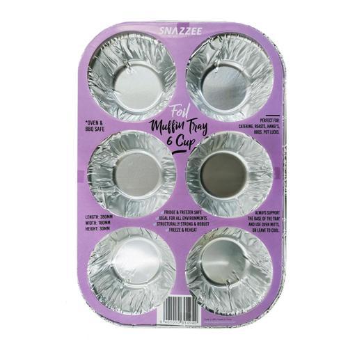Snazzee 6 Cup Muffin Tray