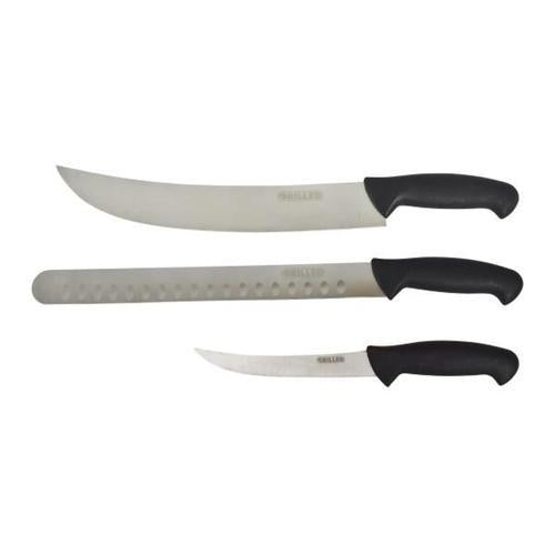 Grilled Low N Slow 3 Piece Knife Set