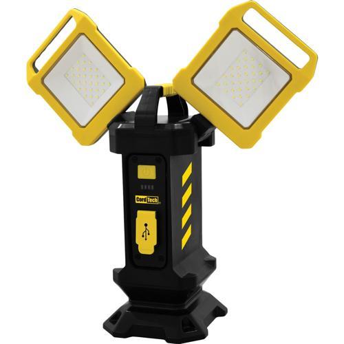 Cordtech Rechargeable Folding Worklight 20 Watts