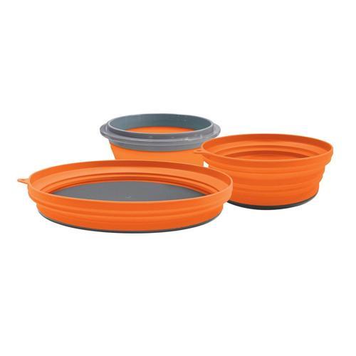 Kiwi Camping Collapsible Plate And Bowl Set