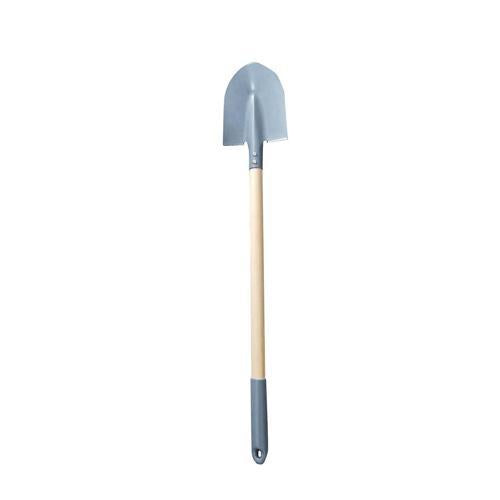 Gardeners Edge Round Mouth Shovel Grey