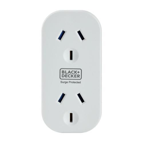 Black+Decker Double Adaptor