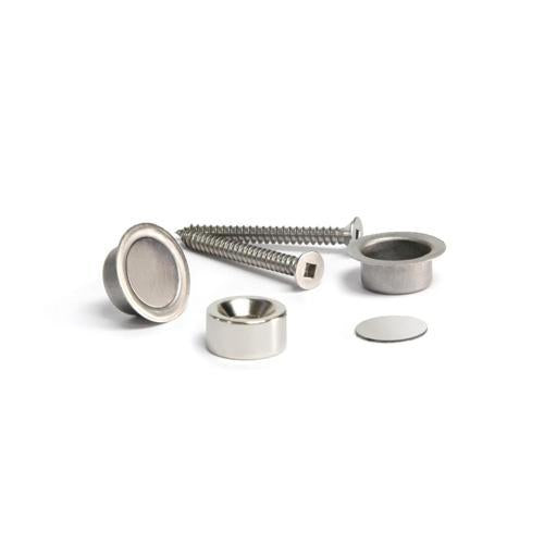 Doormag Concealed Magnetic Door/Cupboard Catch With Stainless Steel Cover