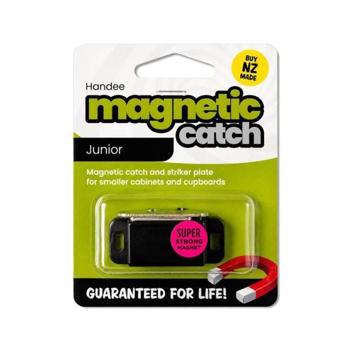 Cupboard Catch Jnr Magnetic Black