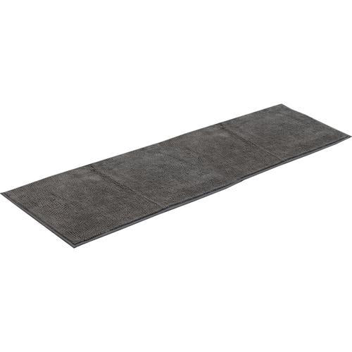 Nouveau Microfibre Toggle Bath Mat 80cm X 50cm Grey