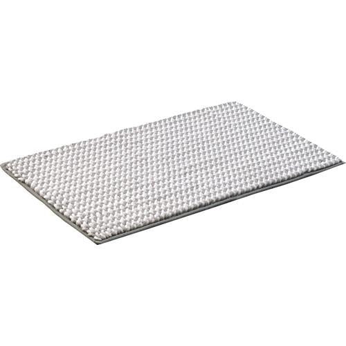Nouveau Microfibre Loop Bath Mat 80cm X 50cm Grey