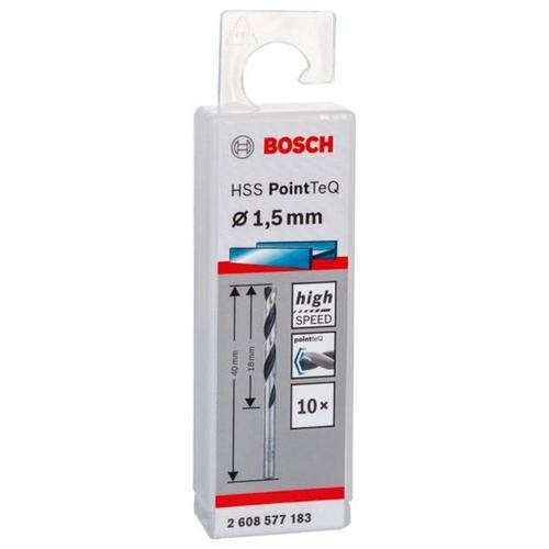 Bosch HSS Metal Twist Drill Bit 10PK 1.5mm