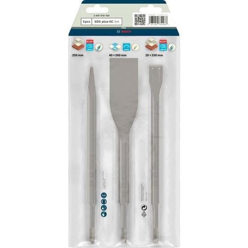 Bosch Plus-5C Chisel 3PC Set