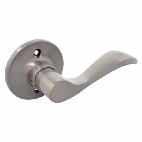 Locware Naples Dummy Lever Left-Hand Satin Chrome Finish