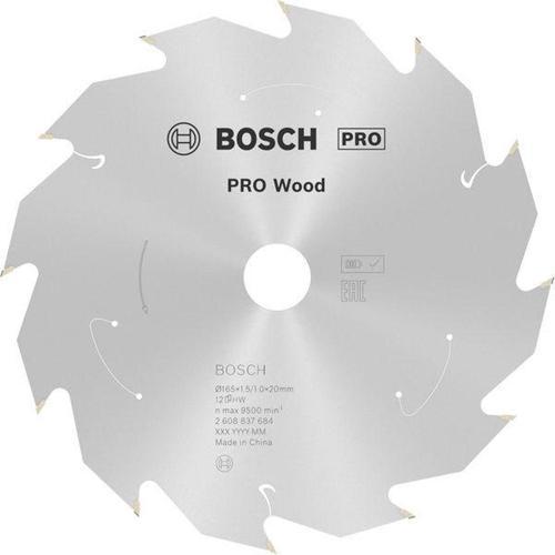 Bosch Wood Circular Saw Blade 12T 165mm