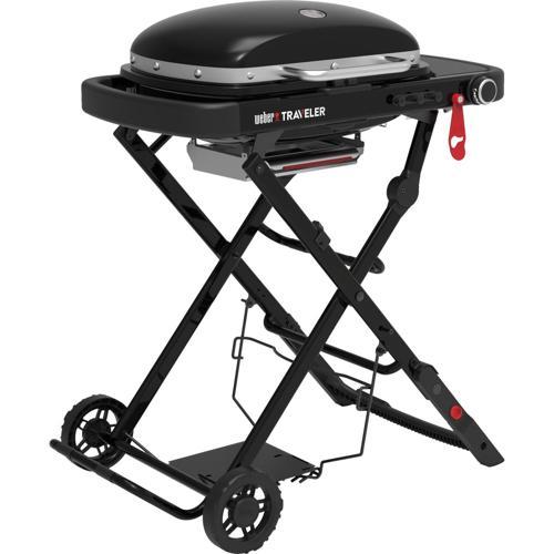 Weber Traveler Compact Portable BBQ Black
