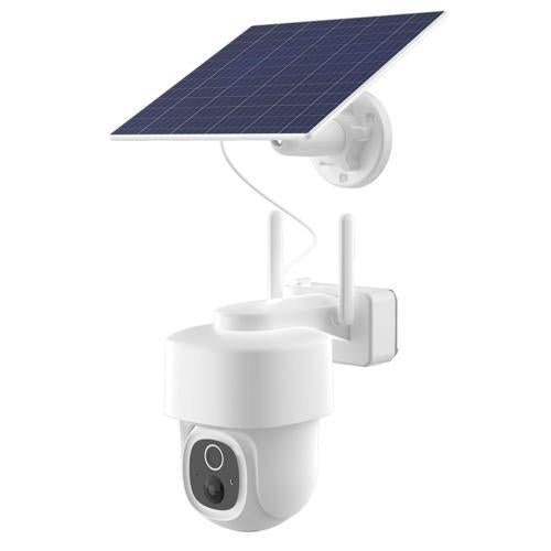 Mercator Ikuu Solar Smart Security Camera White