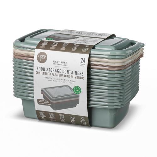 Core Kitchen Food Storage 12 Piece Assorted Pack of 12