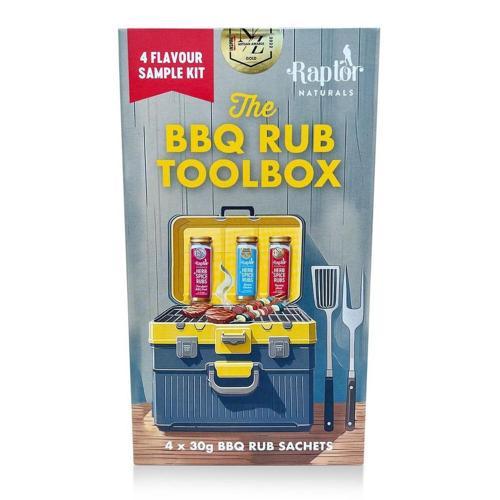 Raptor Naturals BBQ Rub Toolbox - Sampler Pack