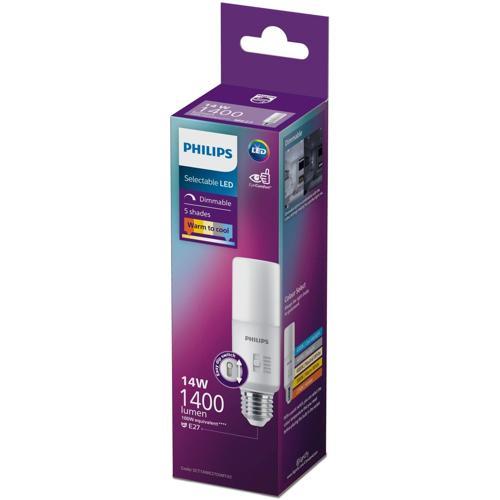 Philips LED Stick 14 Watt 1400 Lumen E27 5Cct Dim Frosted