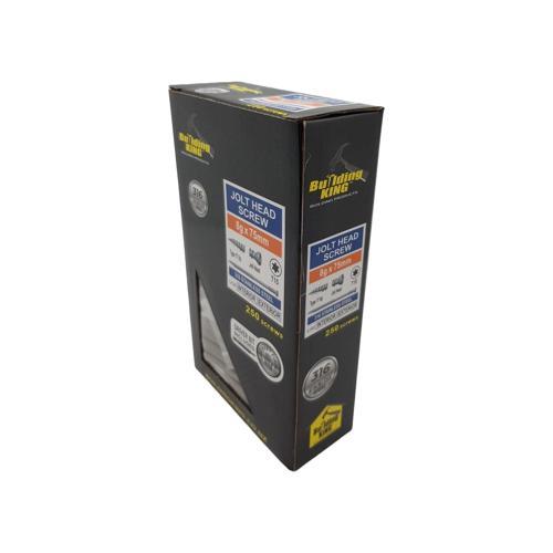 Building King Jolt Screw 8G X 75mm 316 Stainless Steel Pack of 250