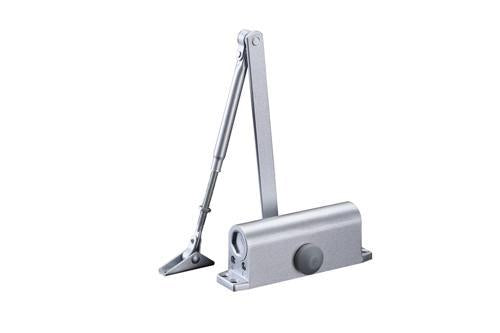 Number 8 Door Closer Silver