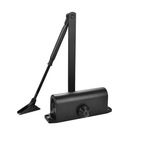 Number 8 Door Closer Black