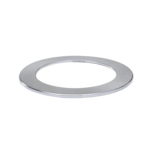 Orbit Lighting 115 Round Flat Fascia Satin V2 Silver