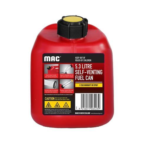 MAC Fuel Can 5.3L Red
