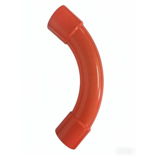 CONDUIT PLAIN BEND 25mm 90DEG ORANGE