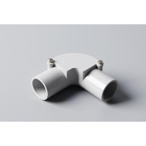 CONDUIT INSPECTION ELBOW 32mm GREY