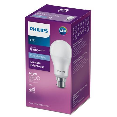 Philips LED Bulb 14.5 Watt 1800 Lumen B22 Cool Daylight Frosted