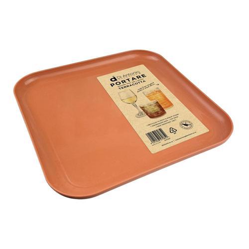 Di Antonio Serving Tray 290 X 290mm Terracotta
