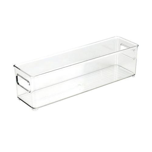Nouveau Storage Bin 370 X 100mm Clear