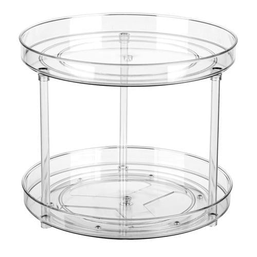 Nouveau 2-Tier Turntable 235mm Clear