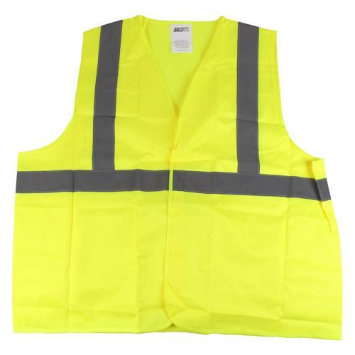 Safety Extra Safety Vest High Visibility 3X-Large Yellow