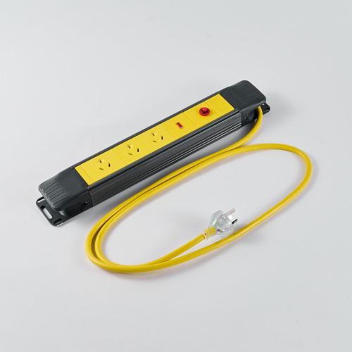 Cordtech Tough Powerboard 3 Outlet With Surge