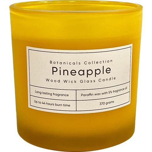 Botanicals Collection Wood Wick Candle 370g Pineapple