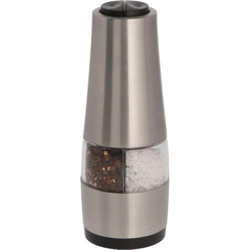 Sheffield Electric Salt And Pepper Mill 2 In 1 Stainless Steel