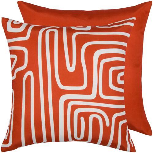 OLLO Outdoor Cushion 45cm Abstract Terracotta