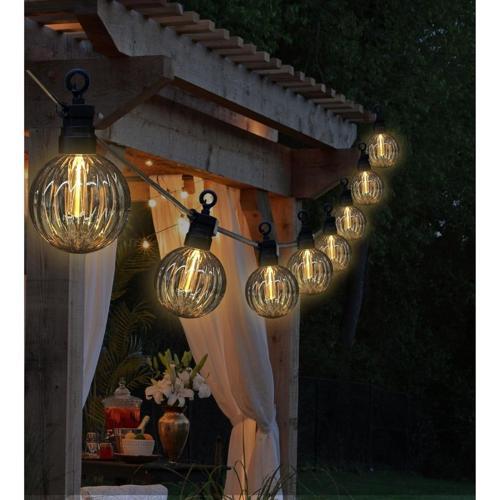 Nouveau Festoon Deco Lights 10 Plug In Connect 4.5m Warm White