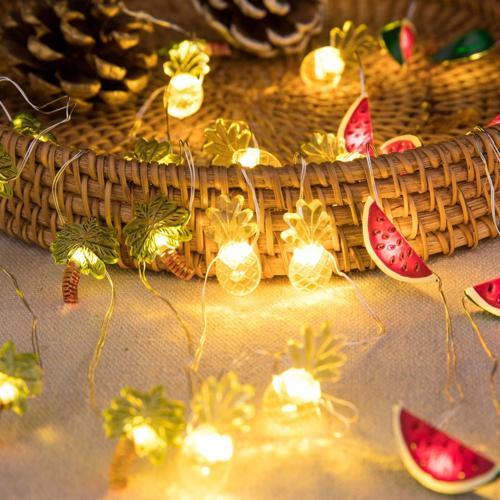 Nouveau Assorted Fruit String Lights 2.4m Warm White