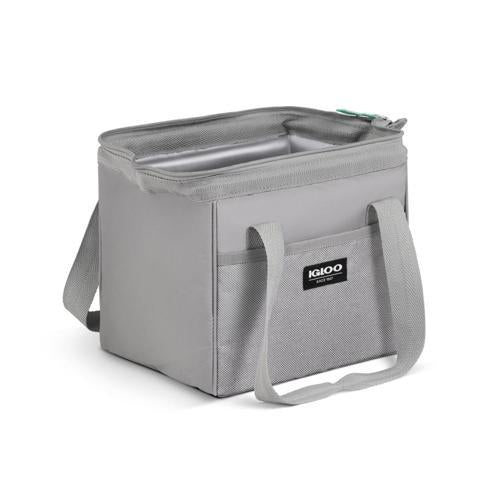 Igloo Essentials Leftover Cooler Bag 9 Can Gray Twill