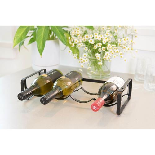Nouveau Rack Wine Stackable Black