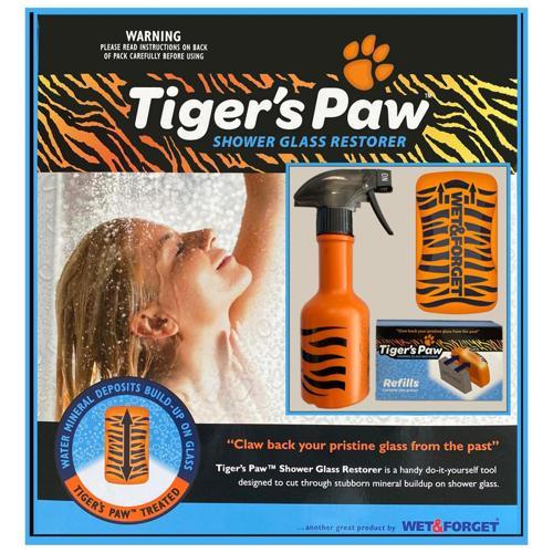 Wet & Forget Tiger's Paw Shower Glass Restorer