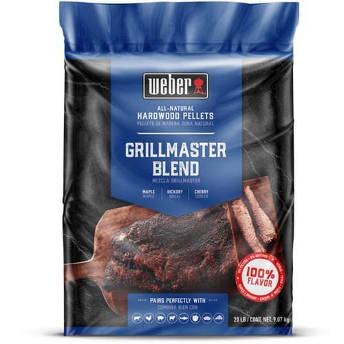 Weber All-Natural Hardwood Pellets - GrillMaster Blend