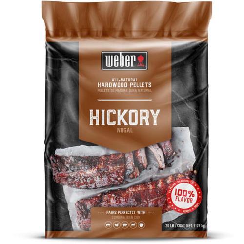 Weber All-Natural Hardwood Pellets - Hickory