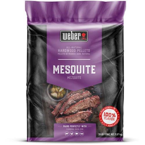 Weber All-Natural Hardwood Pellets - Mesquite