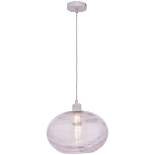 Mercator Miles Textured Glass Pendant